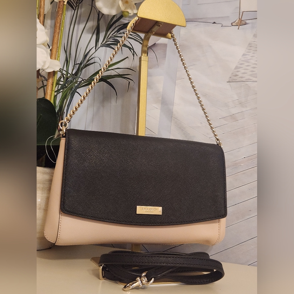 Kate Spade Laurel Way Greer Colorblock 2 Way Crossbody Bag. Elegant Style